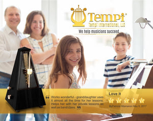Tempi Metronome for Musicians (Black)