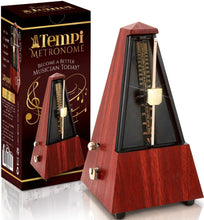 Load image into Gallery viewer, Tempi Metronome for Musicians (Mahogany)
