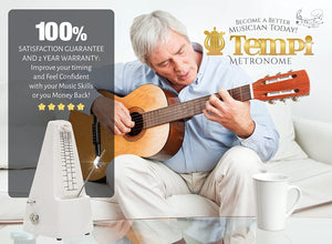 Tempi Metronome for Musicians (White)