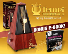 Load image into Gallery viewer, Tempi Metronome for Musicians (Teak)
